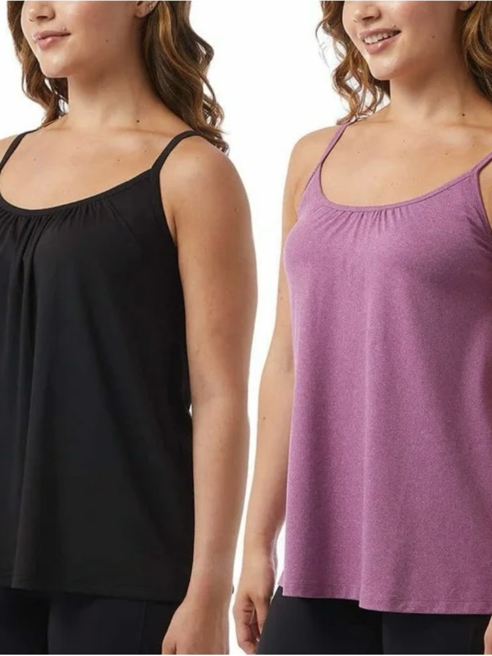 32 Degrees 2 pack  Bra Top Cami XL - Picture 2 of 5